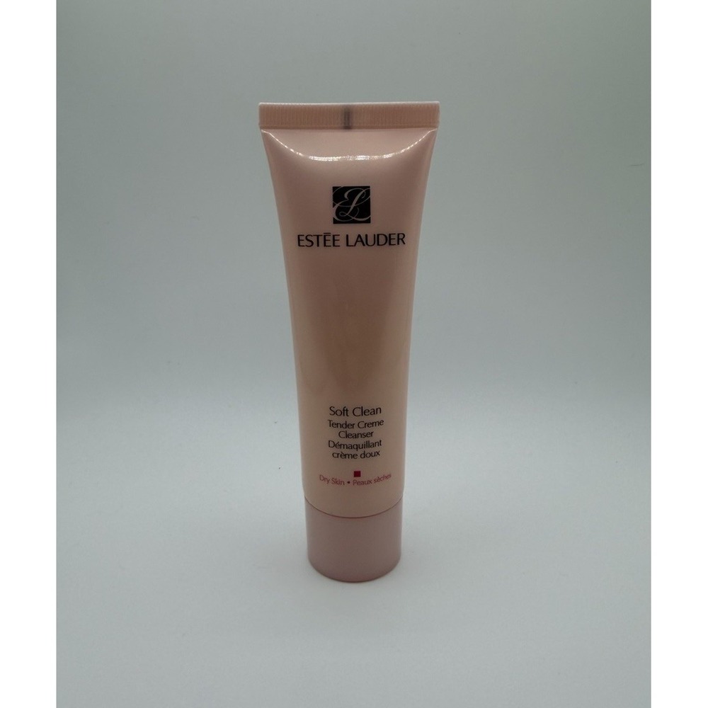 Estee Lauder Soft Clean Tender Creme Cleanser, Dry Skin, 1.7 oz Travel‎ New
